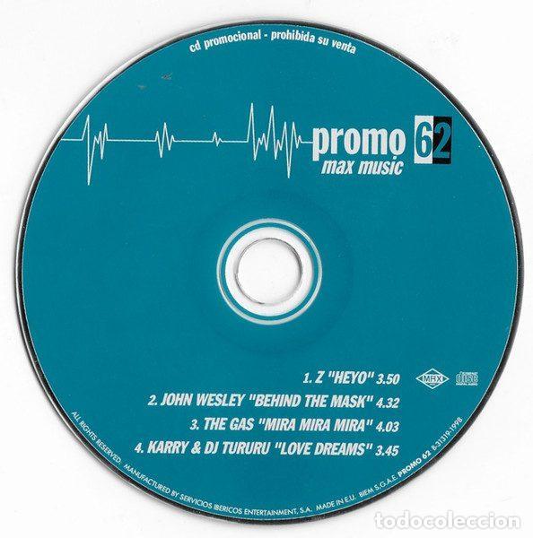 CDs de m&uacute;sica: Various &ndash; Promo Max 62 (CD, Max Music none) - Foto 3