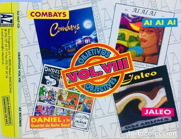 CDs de m&uacute;sica: Various &ndash; Objetivos/Objetives Vol. VIII (CD, AZ Records AZ-067-CD)