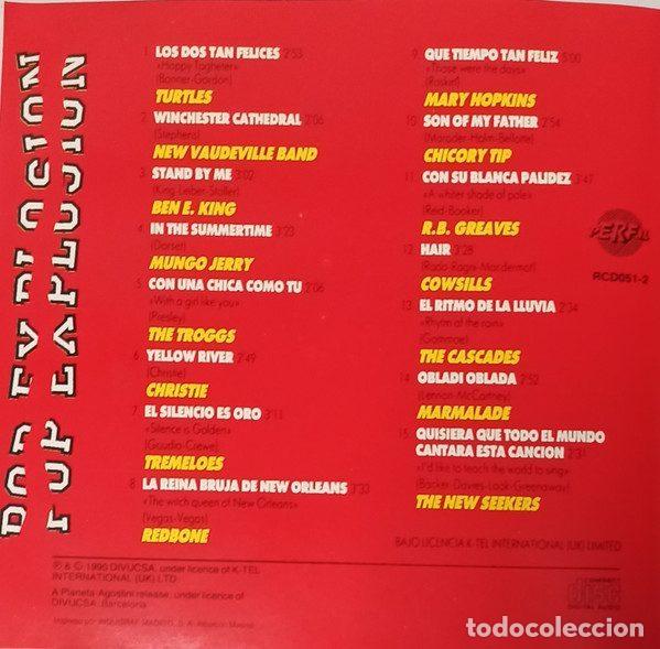 CDs de m&uacute;sica: Various &ndash; Pop Explosion (CD, Perfil RCD051-2) - Foto 3
