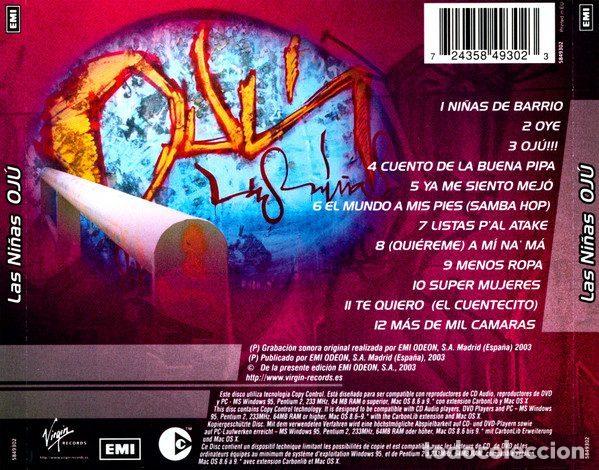 CDs de m&uacute;sica: Las Ni&ntilde;as &ndash; Oj&uacute; (CD, EMI 5849302) - Foto 2