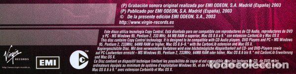 CDs de m&uacute;sica: Las Ni&ntilde;as &ndash; Oj&uacute; (CD, EMI 5849302) - Foto 6