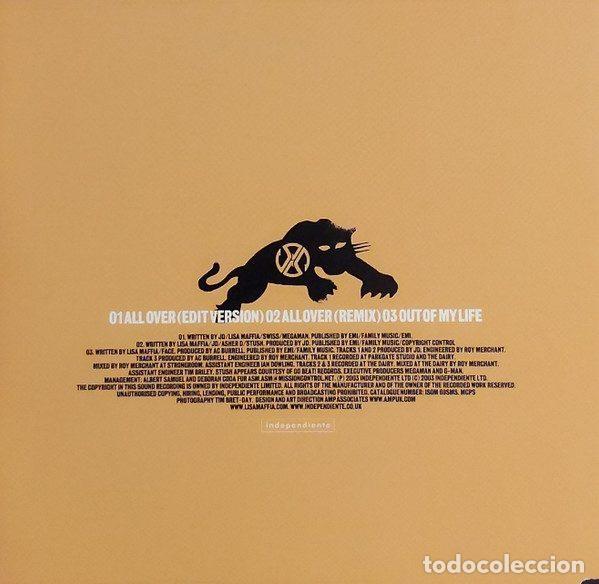 CDs de m&uacute;sica: Lisa Maffia &ndash; All Over (CD, Independiente ISOM 69SMS) - Foto 4