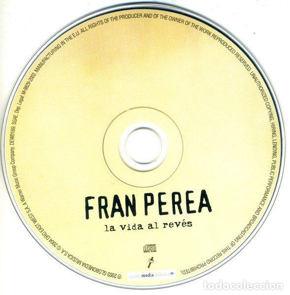 CDs de m&uacute;sica: Fran Perea &ndash; La Vida Al Rev&eacute;s (CD, DRO DEW0169) - Foto 3