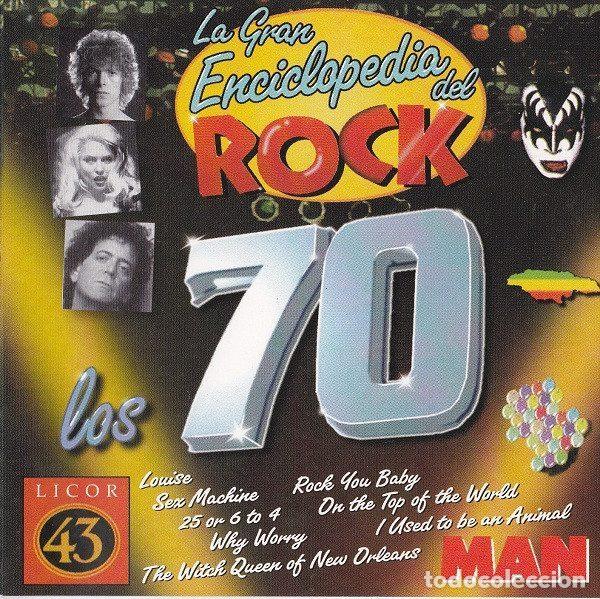 Music CDs: Various &ndash; La Gran Enciclopedia Del Rock - Los 70 (CD, MAN R 003)
