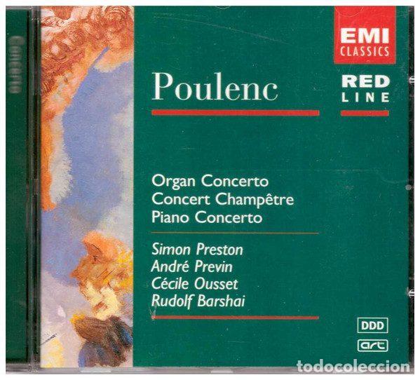 Music CDs: Poulenc - Simon Preston, Andr&eacute; Previn, C&eacute;cile Ousset, Rudolf Barshai &ndash; Organ Concerto &middot; Concert...