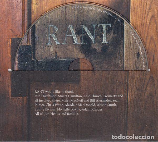CDs de m&uacute;sica: Rant &ndash; Rant (CD, Make Believe Records MBR4CD) - Foto 6