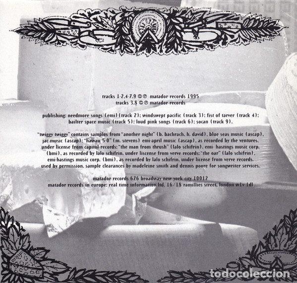 CDs de m&uacute;sica: Various &ndash; Extra Cheese (CD, Matador OLE 156-2) - Foto 6