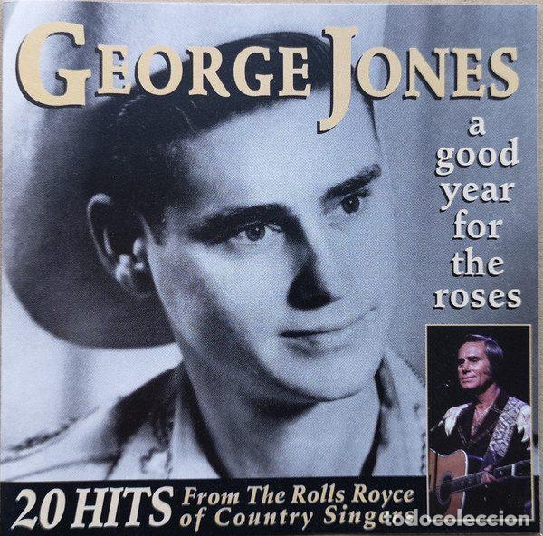 CD de M&uacute;sica: George Jones &ndash; A Good Year For The Roses (CD, Prism Leisure Corporation PLATCD 179)