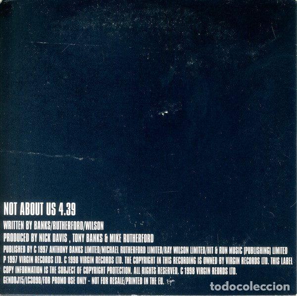 CDs de m&uacute;sica: Genesis &ndash; Not About Us (CD, Virgin GENDDJ15) - Foto 2