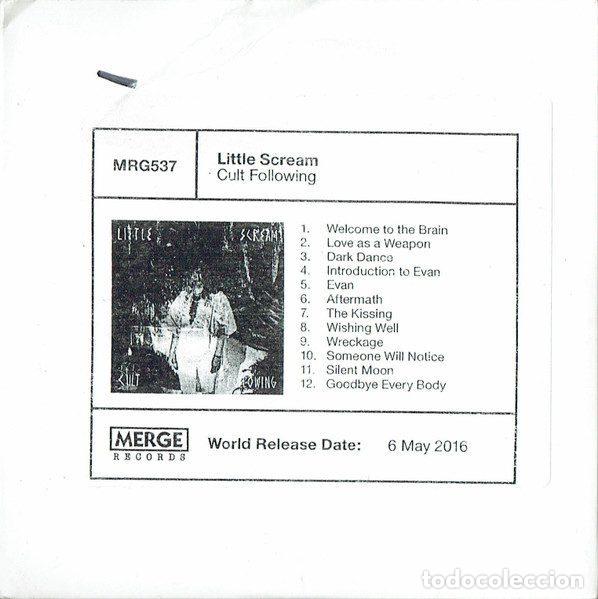 CD de M&uacute;sica: Little Scream &ndash; Cult Following (CD, Merge Records MRG537 ADVANCE)
