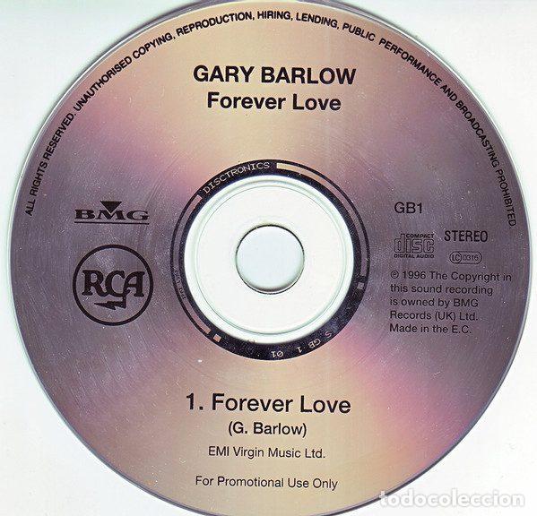 CD de M&uacute;sica: Gary Barlow &ndash; Forever Love (CD, BMG GB1)