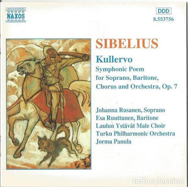 Musik-CDs: Sibelius - Johanna Rusanen, Esa Ruuttunen, Laulun Yst&auml;v&auml;t Male Choir, Turku Philharmonic...