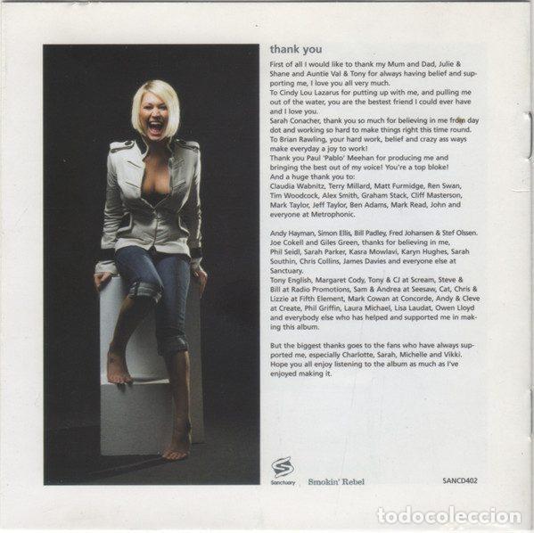 CDs de m&uacute;sica: Jo OMeara &ndash; Relentless (CD, Sanctuary SANCD402) - Foto 3