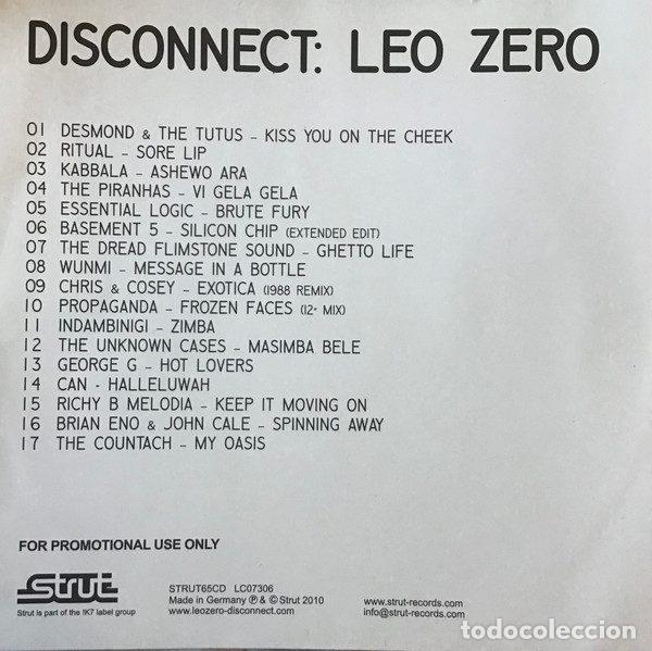 CDs de m&uacute;sica: Leo Zero &ndash; Disconnect (CD, Strut STRUT065CD) - Foto 2