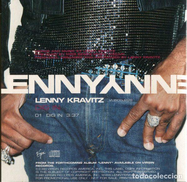 CDs de m&uacute;sica: Lenny Kravitz &ndash; Dig In (CD, Virgin VUSCDJ229) - Foto 2