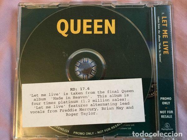 CDs de m&uacute;sica: Queen &ndash; Let Me Live (CD, Parlophone CDQUEENDJ 24) - Foto 5
