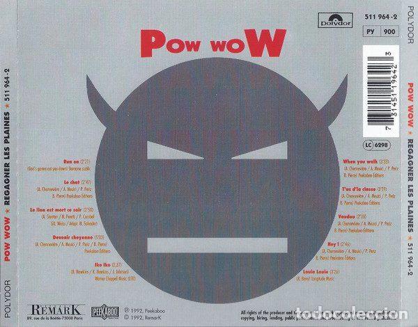 CDs de m&uacute;sica: Pow Wow &ndash; Regagner Les Plaines (CD, Remark Records 511 964-2) - Foto 2