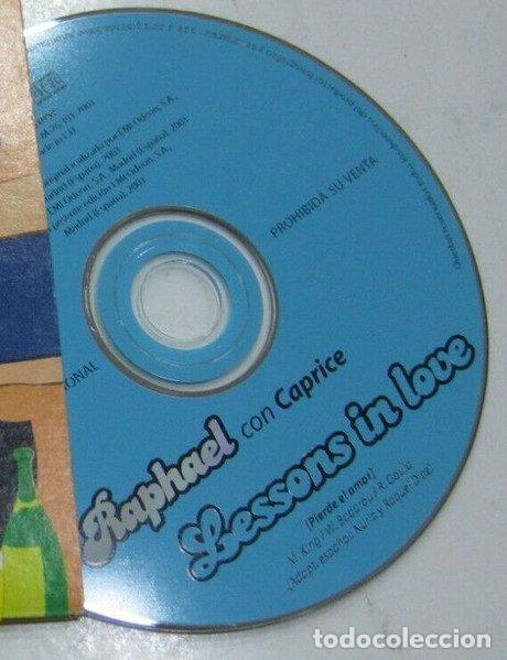 CDs de m&uacute;sica: Raphael &ndash; Lessons in love (CD, Hispavox PE 01069) - Foto 3