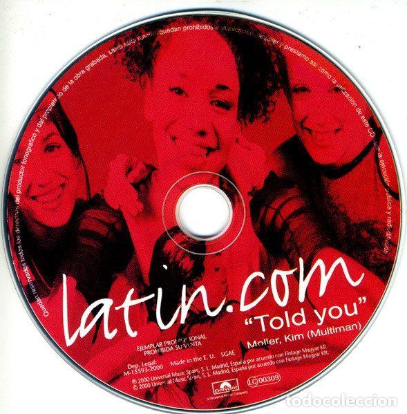 CDs de m&uacute;sica: Latin.com &ndash; Told You (CD, Polydor LATIN.COM) - Foto 3