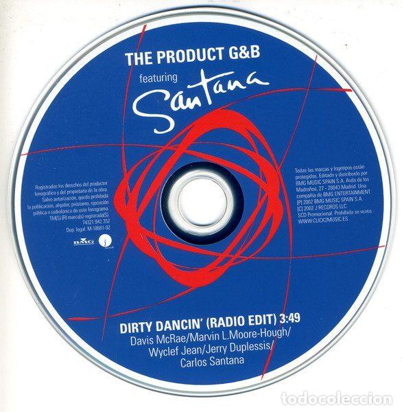 CDs de m&uacute;sica: The Product G&B Featuring Santana &ndash; Dirty Dancin' (CD, J Records 74321 942 352)