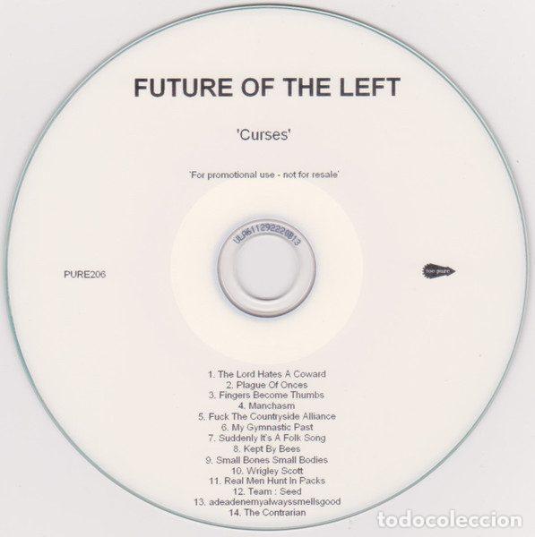 CD di Musica: Future Of The Left &ndash; Curses (CDr, Too Pure PURE 206)