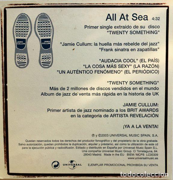 CDs de m&uacute;sica: Jamie Cullum &ndash; All At Sea (CD, Universal none) - Foto 2