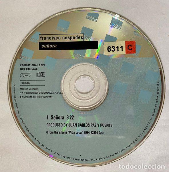 Music CDs: Francisco C&eacute;spedes &ndash; Se&ntilde;ora (CD, WEA PR01386)