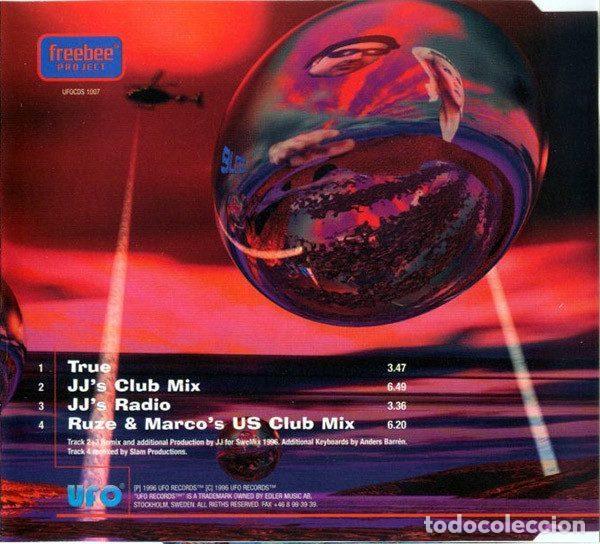 CDs de m&uacute;sica: Freebee &ndash; True (CD, UFO Records UFOCDS 1007) - Foto 2