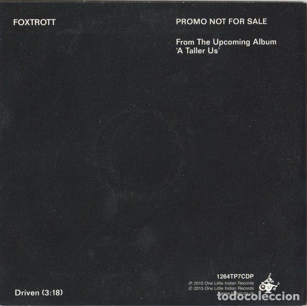 CDs de m&uacute;sica: Foxtrott &ndash; Driven (CD, One Little Indian 1264TP7CDP) - Foto 2