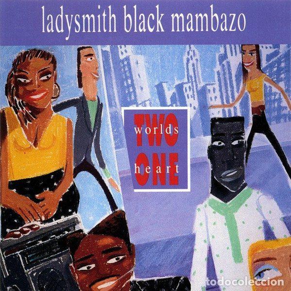 Music CDs: Ladysmith Black Mambazo &ndash; Two Worlds One Heart (CD, Warner Bros. Records 7599-26125-2)