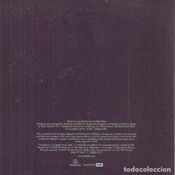 CDs de m&uacute;sica: Jamelia &ndash; Something About You (CD, Parlophone CDRDJ 6713) - Foto 2