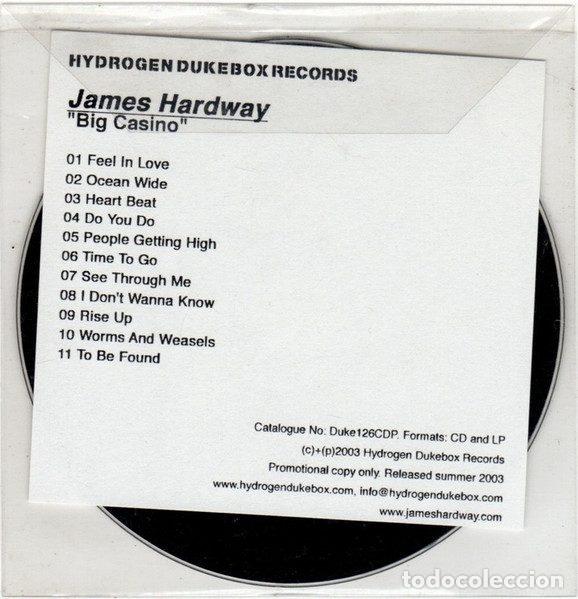 Musik-CDs: James Hardway &ndash; Big Casino (CD, Hydrogen Dukebox DUKE 126CDP)