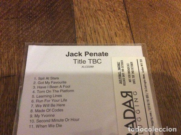 CD de M&uacute;sica: Jack Penate &ndash; Title TBC (CDr, XL Recordings XLCD289)