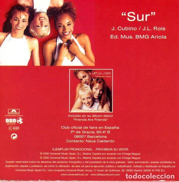 CDs de m&uacute;sica: Latin.com &ndash; Sur (CD, Polydor LATIN.COM4) - Foto 2