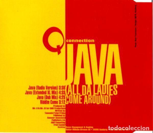 CDs de m&uacute;sica: Q Connection &ndash; Java (All Da Ladies Come Around) (CD, RCA 74321 64454 2) - Foto 3