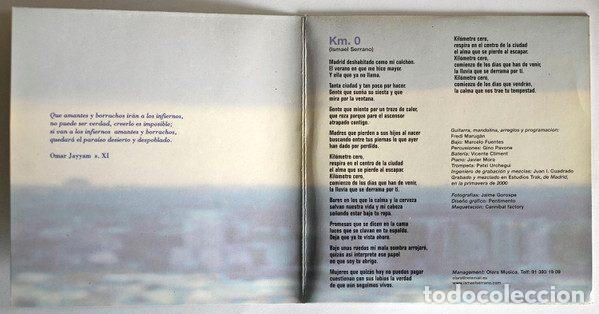 CDs de m&uacute;sica: Ismael Serrano &ndash; Km. 0 (CD, Universal none) - Foto 3