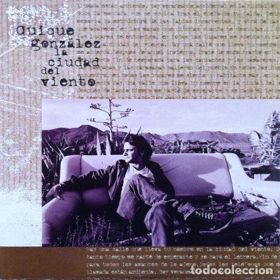 CD di Musica: Quique Gonz&aacute;lez &ndash; La Ciudad Del Viento (CD, Polydor CIUDAD-2)