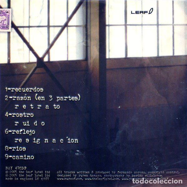 CDs de m&uacute;sica: Murcof &ndash; Remembranza (CD, Leaf BAY 47CDP) - Foto 2