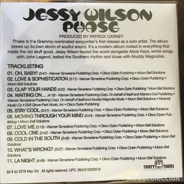 CDs de m&uacute;sica: Jessy Wilson &ndash; Phase (CDr, Thirty Tigers none ) - Foto 2