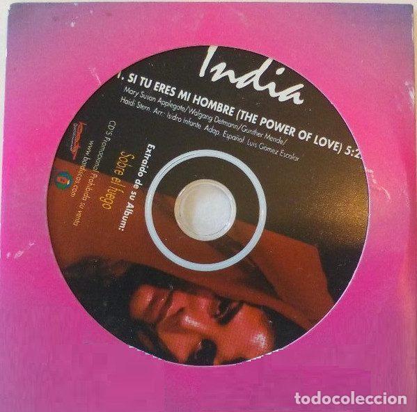CD di Musica: India &ndash; Si Tu Eres Mi Hombre (The Power Of Love) (CD, Bat Discos BT 137 CDS)