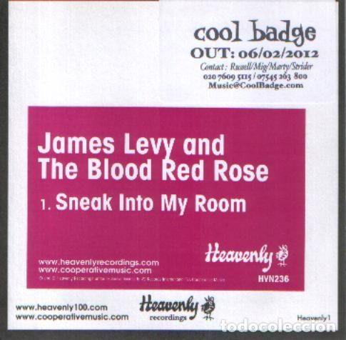 Music CDs: James Levy And The Blood Red Rose &ndash; Sneak Into My Room (CD, Heavenly HVN236)