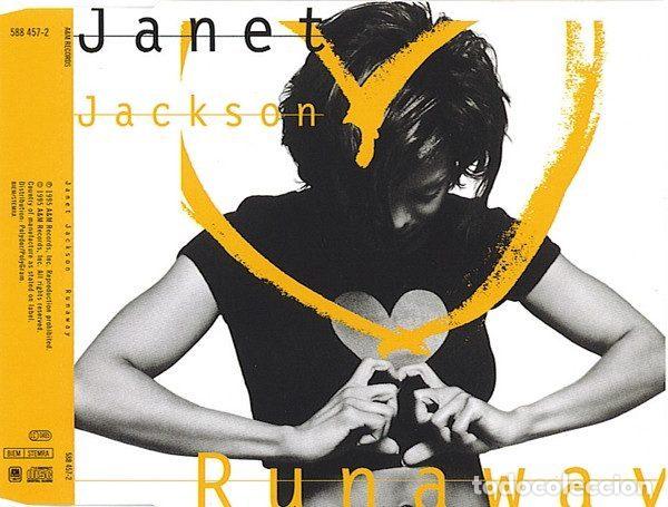 CD di Musica: Janet Jackson &ndash; Runaway (CD, A&M Records 588 457-2)
