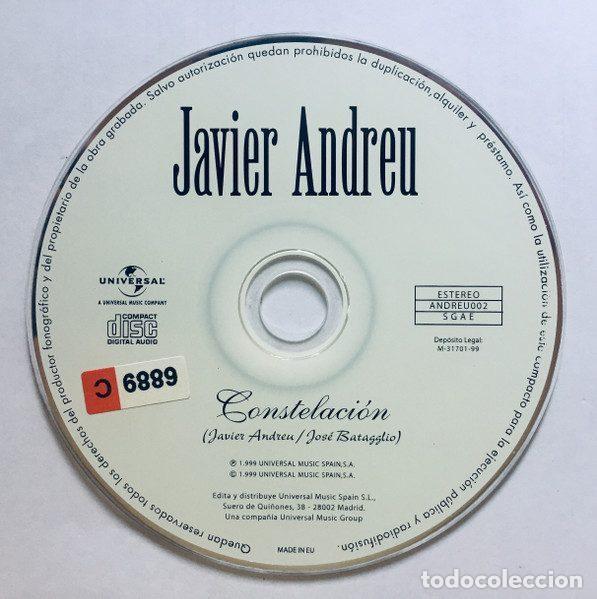 CDs de m&uacute;sica: Javier Andreu &ndash; Constelacion (CD, Universal ANDREU002) - Foto 3
