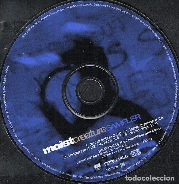 CDs de m&uacute;sica: Moist &ndash; Creature (CD, EMI Music Canada DPRO1450) - Foto 3