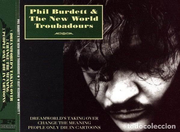 Music CDs: Phil Burdett & The New World Troubadours &ndash; Dreamworld's Taking Over (CD, F-Beat BURDETT 1)