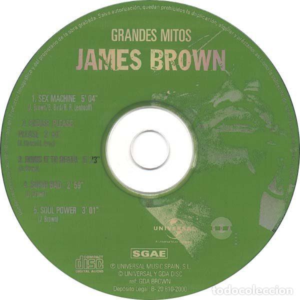 CDs de m&uacute;sica: James Brown &ndash; James Brown (CD, GDA Pro GDA BROWN) - Foto 3