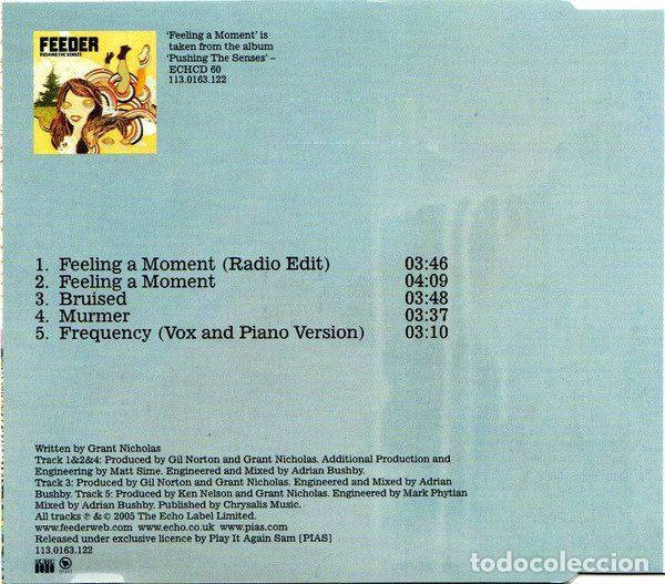 CDs de m&uacute;sica: Feeder &ndash; Feeling A Moment (CD, Echo ECSCD163) - Foto 4
