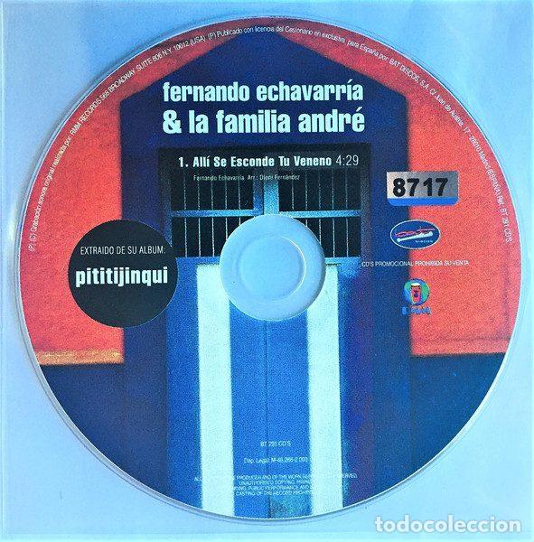 CDs de Musique: Fernando Echavarr&iacute;a & La Familia Andr&eacute; &ndash; All&iacute; Se Esconde Tu Veneno (CD, Bat Discos BT 291 CD'S)