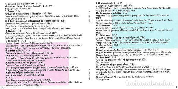 CDs de m&uacute;sica: Sisa &ndash; Extra (CD, Sat&eacute;lite K SATKCD104) - Foto 5