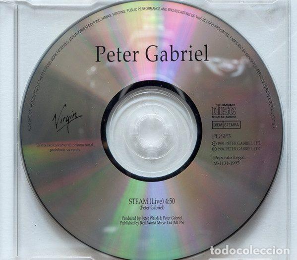 CDs de Musique: Peter Gabriel &ndash; Steam (Live) (CD, Virgin PGSP3)